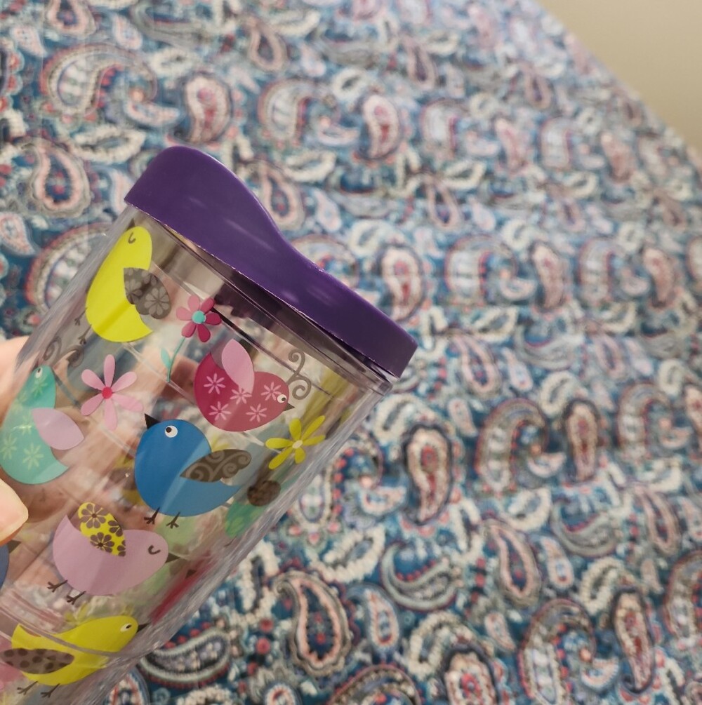 Tervis Purple Birds 24 Oz Tumbler - Picture 4 of 4
